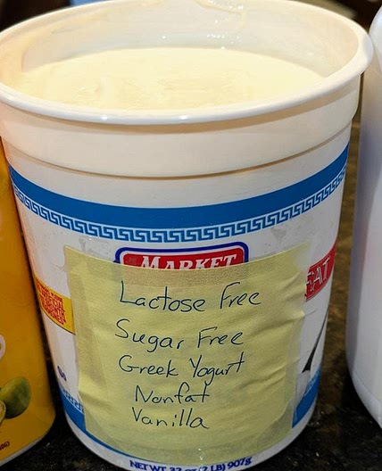 Lactose Free, Sugar Free, Vanilla Greek Yogurt