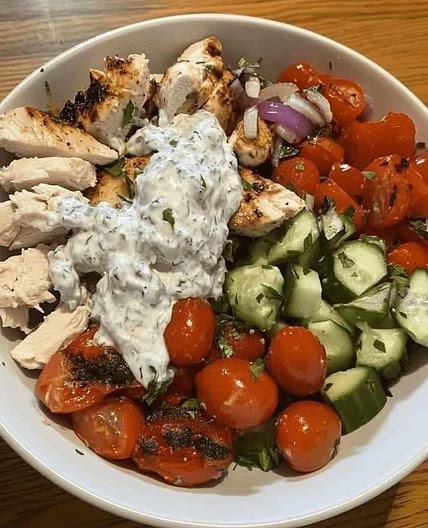 Mediterranean Chicken Bowl