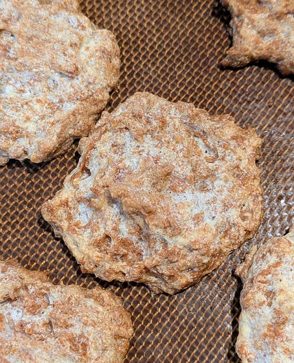 Nut Butter Styrofoam Cookies