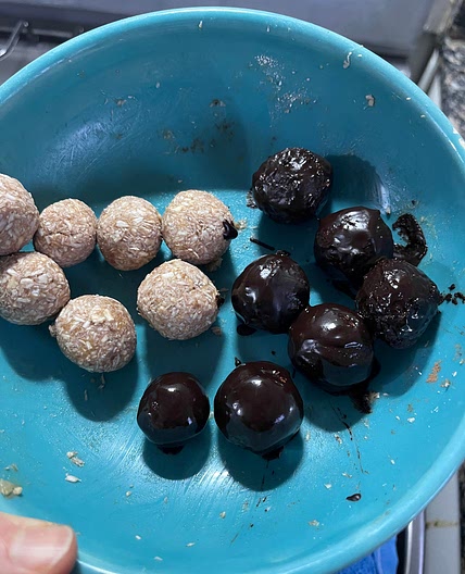 Trufas de banana