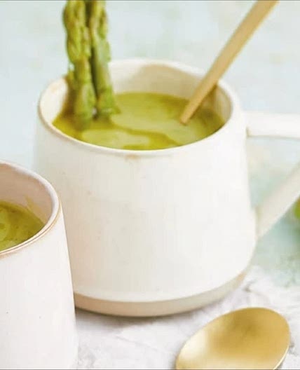 Aspargus and Courgette Soup