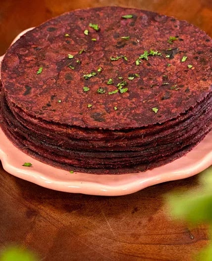 Beetroot Chapathi