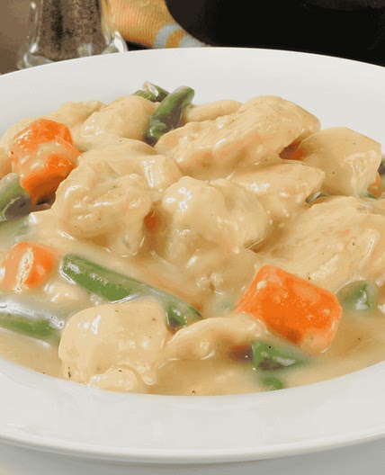 Chicken and Dumplings (Stewed Chicken with Dumplings)