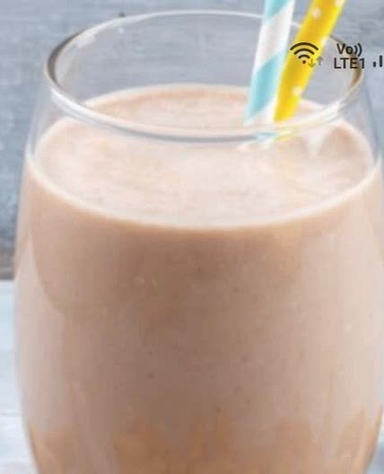 Frullato al cioccolato e tahina