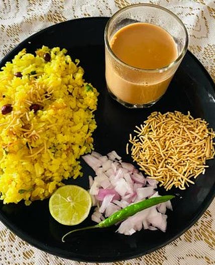 आलू पोहा (aloo poha recipe in Hindi)