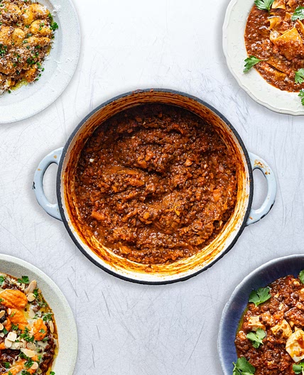 Batch: Mushroom & Lentil Ragù