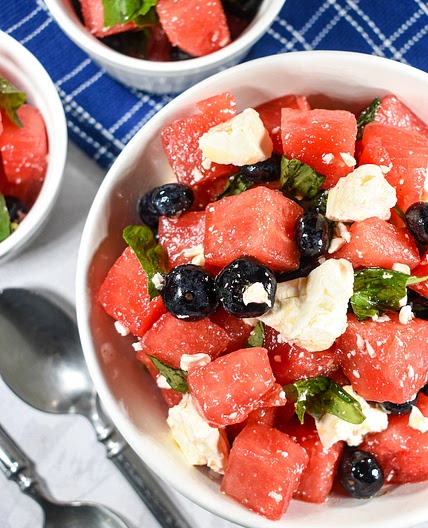 Feta and Watermelon Salad