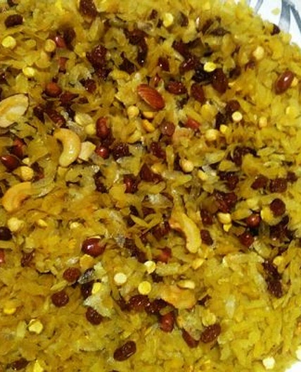 पोहा चिवड़ा (poha chivda recipe in Hindi)