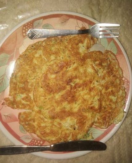ऑमलेट पालक के साथ (Palak Omelet Recipe In Hindi)