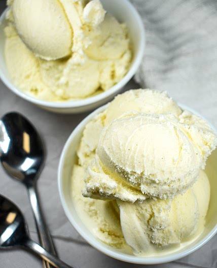 Homemade Vanilla Ice Cream