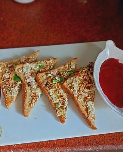 पनीर टोस्टी(Paneer Tosty)