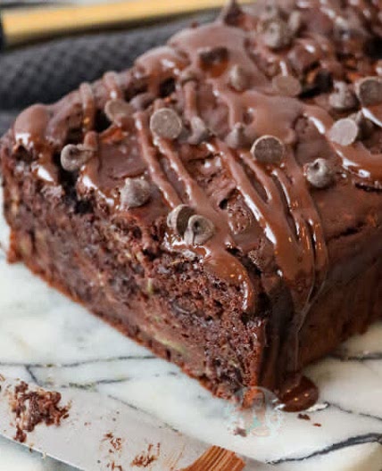 Chocolate Courgette Loaf Cake