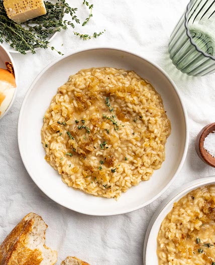 French Onion Risotto
