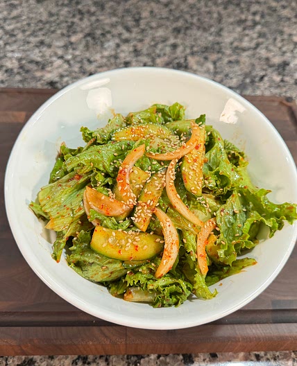 The Easiest Korean Salad You’ll Ever Make! ✨