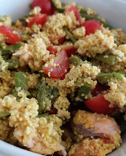 Cous cous - Lime and paprika chicken