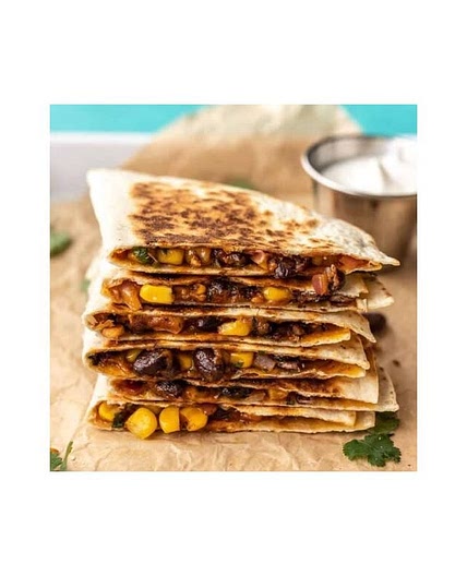 Tex-Mex Chicken Quesadillas with Light Queso Dip