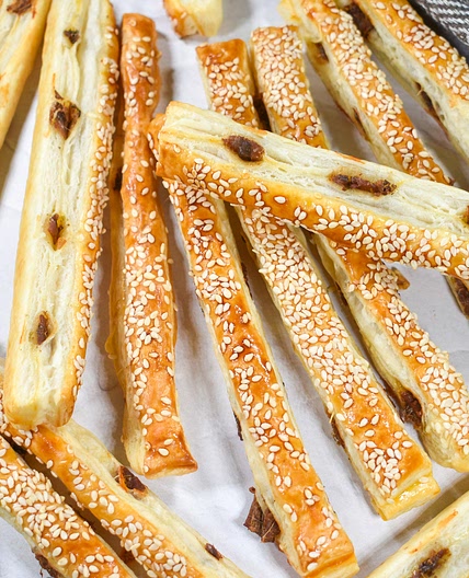 Puff Pastry Anchovy Sticks