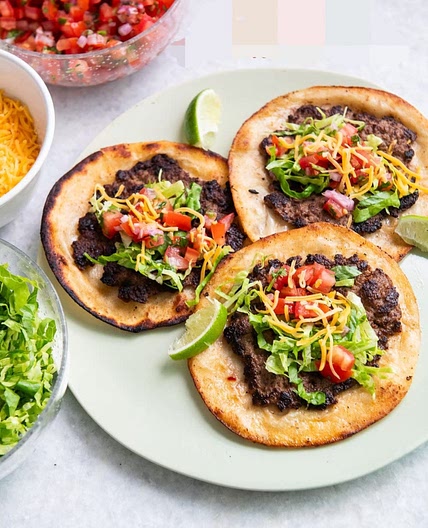 Smash Beef Tacos