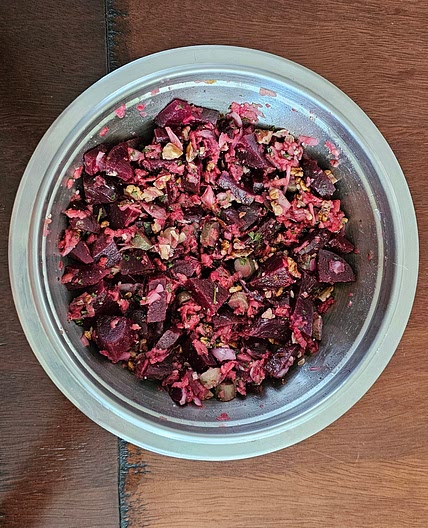 Insalata di barbabietole