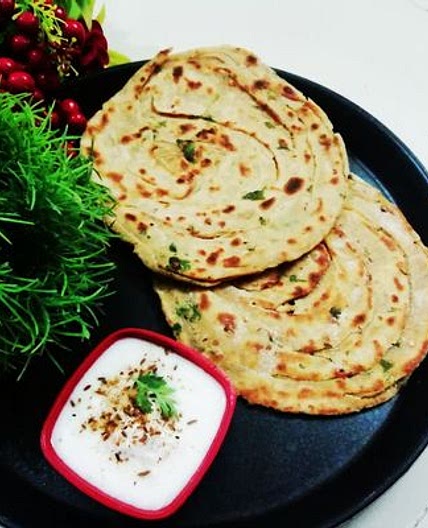 लच्छा पराठा (Lachha Paratha recipe in Hindi)