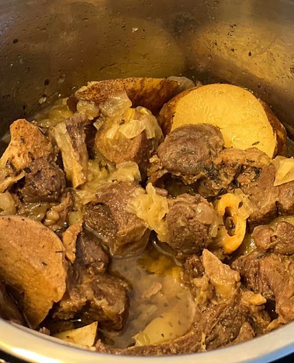 Cocido de cordero Paquistaní/Afgan (Mutton: mature sheep) 