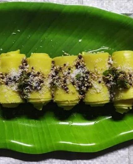 खांडवी (khandvi recipe in Hindi)