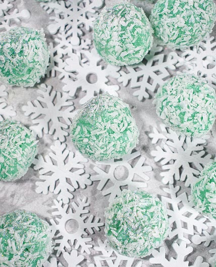 Snowball Truffles (Coconut Truffle Recipe)