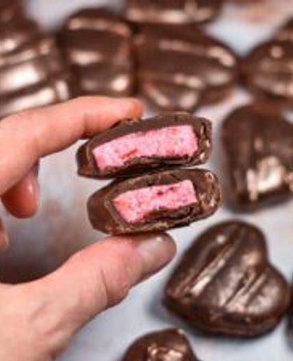 Strawberry Peppermint Patties