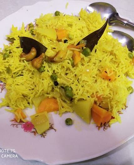पुलाव (pulao recipe in Hindi)