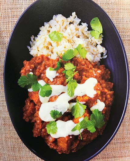 Tamarind kumera dahl - Revive cafe