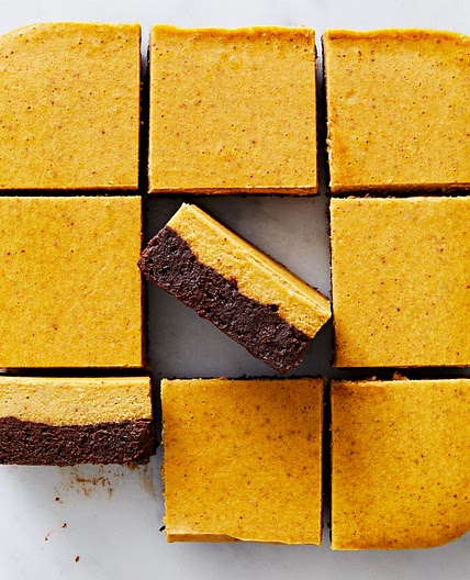 Pumpkin Cheesecake Brownies