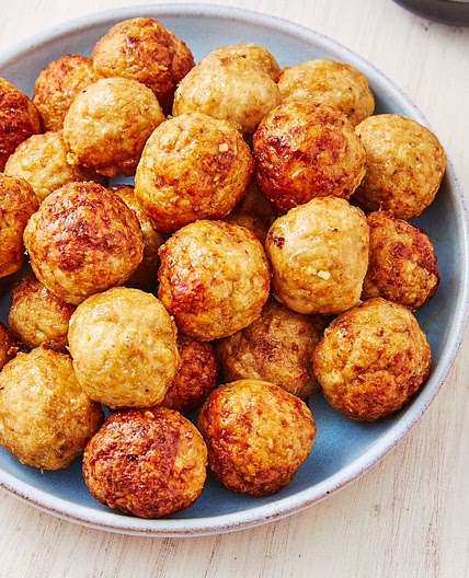 Cumin Spiced Chicken Meatballs