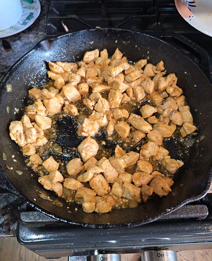 Sweet Habenero Ginger Chicken