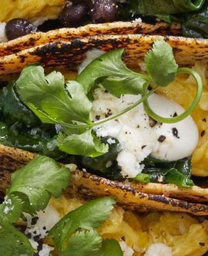 Scrambled Egg Tacos