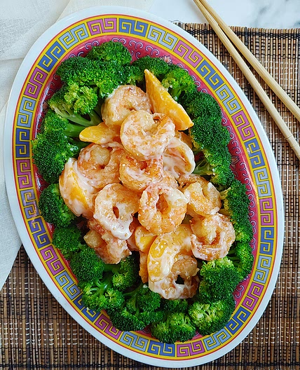 Chinese Peaches and Cream Shrimp