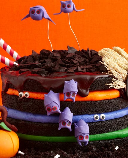 Black Chocolate Witch Cake Recipe