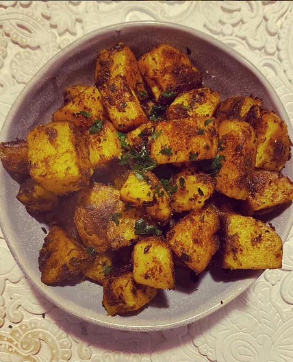 Air Fryer Bombay Potatoes