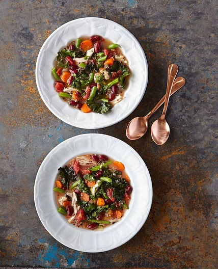 Chicken-and-Quinoa Minestrone