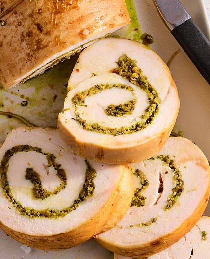 Garlic & Herb Turkey Roulade