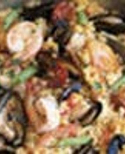 Chicken-Seafood Paella