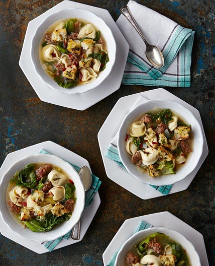 Sausage-and-Tortellini Soup