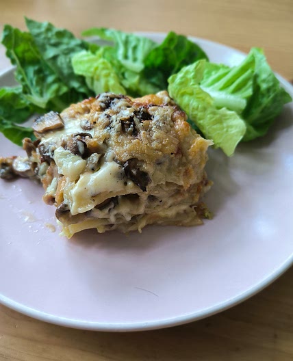 Mushroom Lasagna with Porcini Béchamel