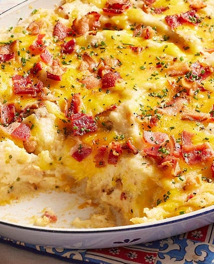 Twice Baked Potato Casserole