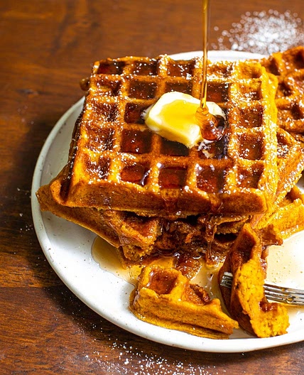 Pumpkin Waffles