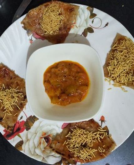 टमाटर मसूर दाल पराठा (Tamatar Masoor dal paratha recipe in Hindi)