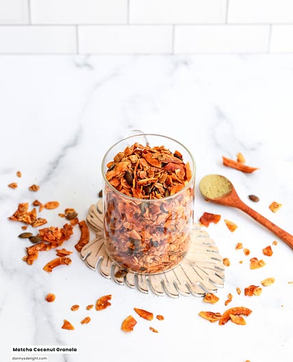 Matcha Coconut Granola