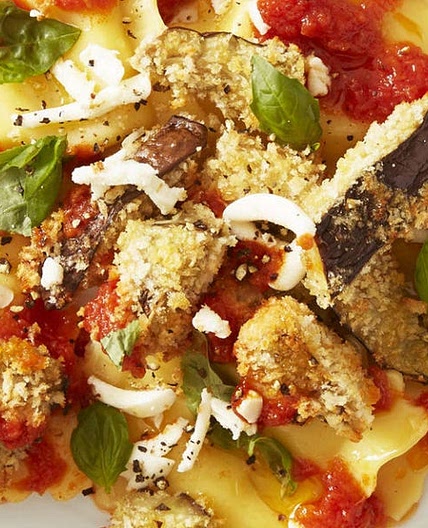 Speedy Eggplant Parmesan