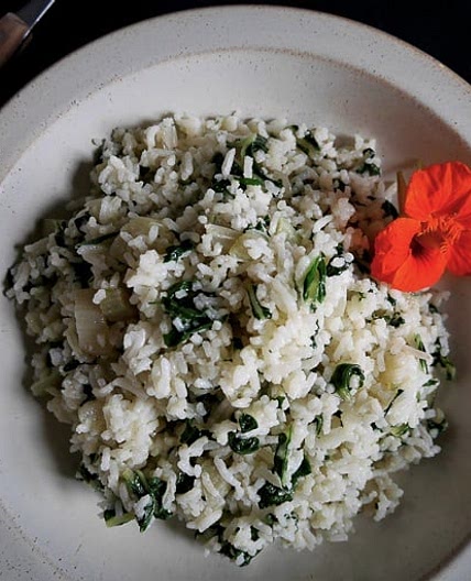 Swiss Chard With Rice