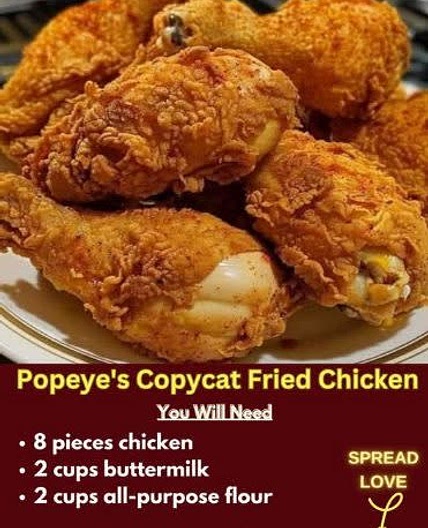 Copycat Popeyes chicken