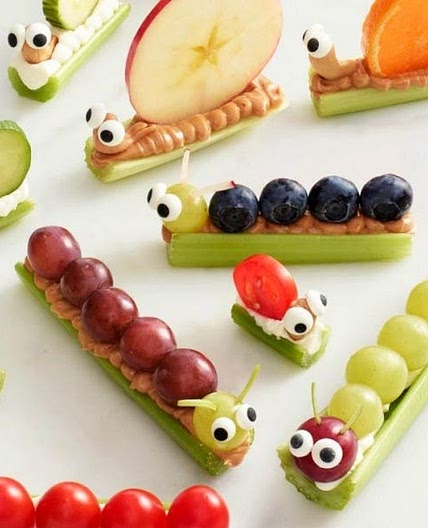 Celery Snails & Caterpillars